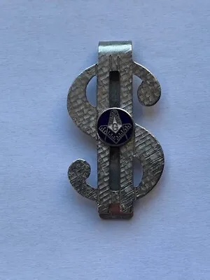 Masonic Money Clip - Stainless Steel  Freemasons Button Symbol On Clip • $10