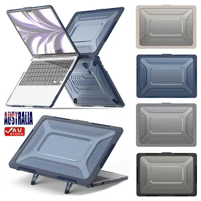 For MacBook Pro Air 13 13.6 14 16 Inch Laptop Shockproof Rubber Case Stand Cover • $33.59