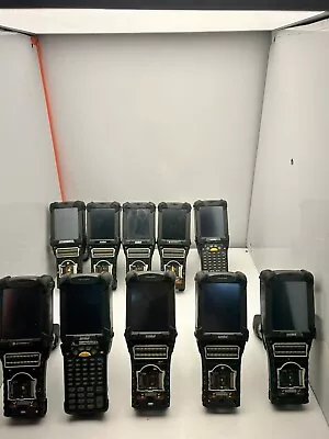 LOT OF 10 Symbol Motorola [10x] MC9090  MC9190 MC92N0 Handheld Barcode Scanner • $225