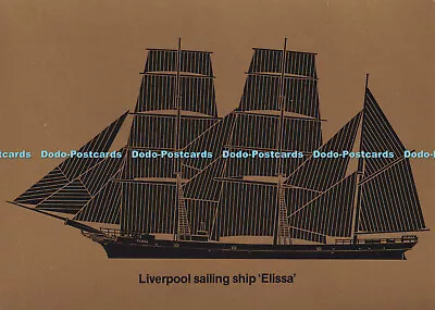 D068057 Liverpool Sailing Ship Elissa. Tourism Development Office. Merseyside Co • £5.99