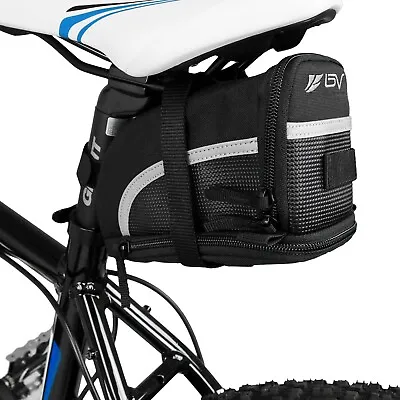 BV Bike Saddle Bag Under Seat Water-Resistant Expandable Road Mountain Bike Bags • $14.99