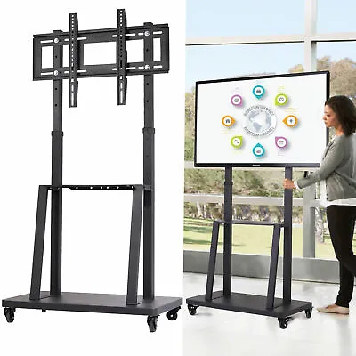 Universal Floor TV Stand Hight Adjustable For 30-70 Inch LED OLED LCD Plasma TVS • £84.92