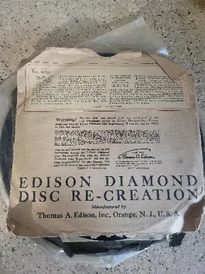 Vintage Records STOCK Victrola 755 78rpm Decca Edison Diamond Disc • $75
