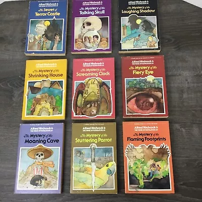 Alfred Hitchcock Three Investigators Paperback Book Lot Of 9 Terror Castle • $116.13