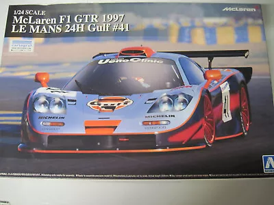 Aoshima  1/24   McLaren  F1 GTR    1997  Le Mans  Gluf     Tamiya • $49.99