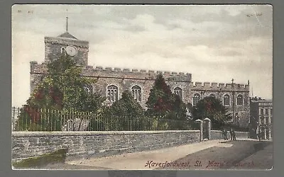 £3.85 • Buy Vintage Postcard St Mary's Church, Haverfordwest, Pembrokeshire. Frith's.
