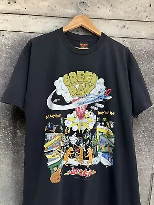 Vintage 90’s GREEN DAY Dookie Tour T-Shirt Size XL Punk Rock Grunge Brockum 1994 • $299.95