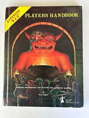 Advanced D&D Players Handbook 6th Printing TSR 1980 - Dungeons And Dragons • $28.99