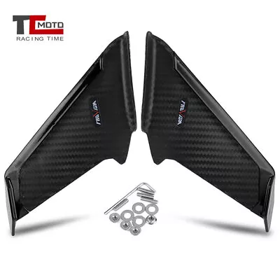 Motorcycle Winglet Aerodynamic Spoiler Sticker Dynamic Front Fairing For Honda • $42.78