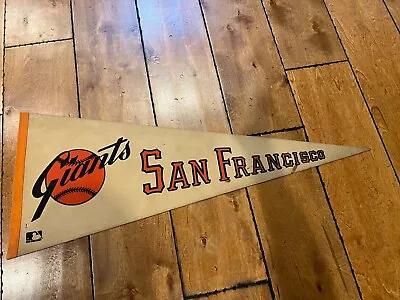 Vintage 1980's San Francisco Giants Pennant Full Size 30  • $24.99