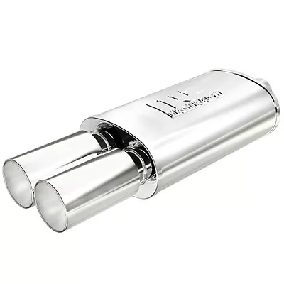 Magnaflow (14816 ) Street Series Polished Stainless Steel Oval Muffler With Tip • $320