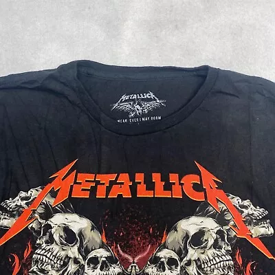 Metallica Graphic Band Tee Thrifted Vintage Style Size L • $17.50