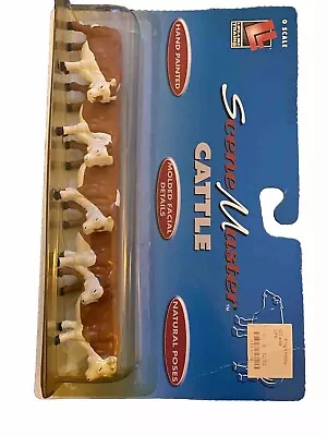 Life Like 1859 O Scale Model Train Cattle Animal Figures (Set Of 5) • $15