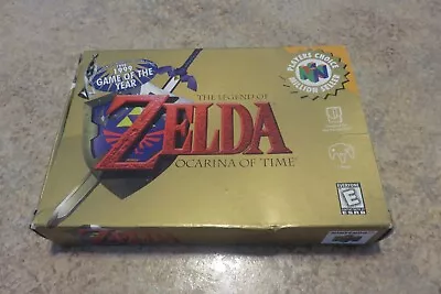 Legend Of Zelda: Ocarina Of Time Collector's Edition N64 Box ONLY - NO GAME • $19.99