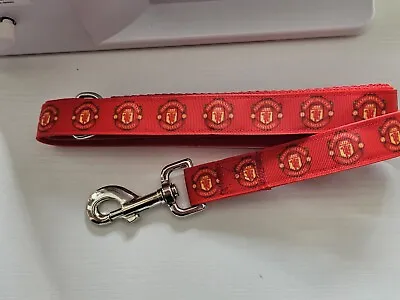 Manchester United  Inspired Design Handmade Dog Lead 4ft Approx • £13.99
