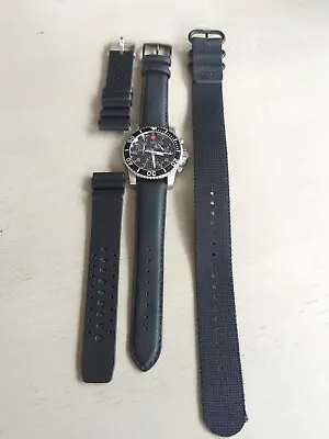 Swiss Army Victorinox 24143 Black Maverick II Chrono Extra Running See Descript • $199