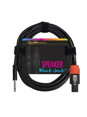 £14.99 • Buy Black Jack Speaker Cable, Black, Jack + Speakon, 2 X 1,5mm, 5 Meter
