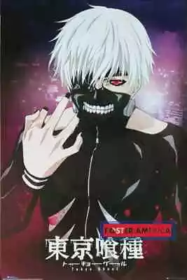 Manga Tokyo Ghoul Ken Kaneki Poster 24 X 36 • $22.52