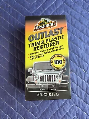 Armorall 201388B Outlast Trim & Plastic Vinyl Rubber Restorer 8oz • $16.99