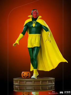 IRON STUDIOS Marvel Wandavision Vision Halloween Version 1:10 Scale Statue NEW • $169.95