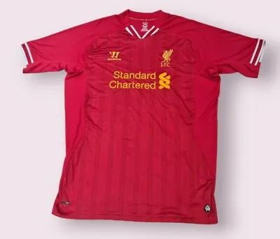 £24.99 • Buy Liverpool FC Football Home Shirt 2012-2013 Warrior Standard Chartered 3XL XXL
