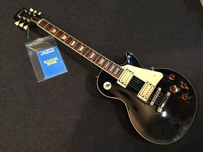 Used 1981 Aria Proii / MATSUMOKU LS-600 Black MIJ Vintage Les Paul Rose FB W/GB • $875.64