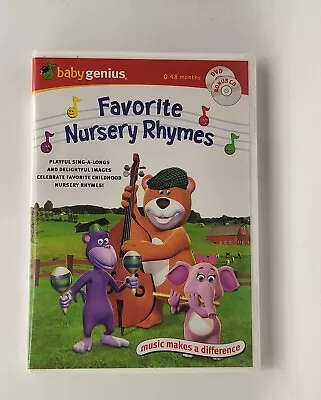 Baby Genius - Favorite Nursery Rhymes (DVD 2004) • $3.99