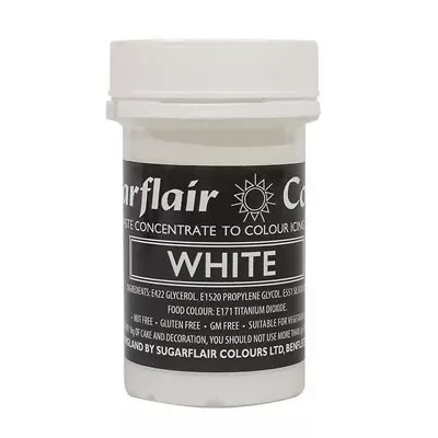 Sugarflair Pastel Edible Concentrated Paste Gel For Food Cake Cup Icing Colour • £4.39