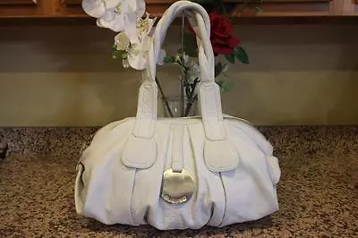 $650 Gustto BONE WHITE CALA BAG PURSE (PU180) • $71.99