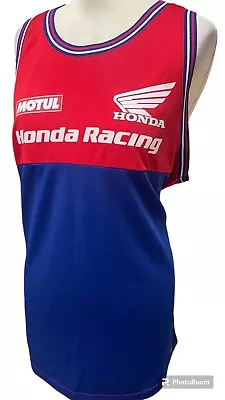 Honda Racing Vest Size Xl Nearly New Official! Holiday Summer Gym  • £13.99