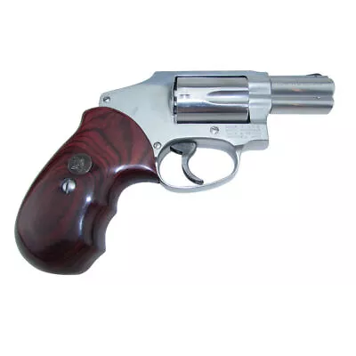 Pachmayr Renegade Wood Laminate Grips Rosewood Smooth For S&W J-Frame - 63010 • $40.35