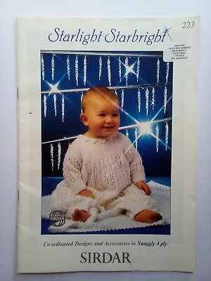 Sirdar -Starlight Starbright -  Baby & Toddler Knits - Knitting Pattern Book • £4.25
