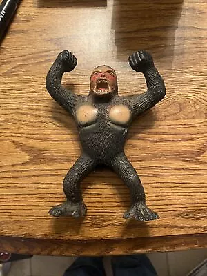 Vintage 1970s Hard Rubber King Kong Gorilla Monster Figure (Hong Kong) 7 Inch • $29.95