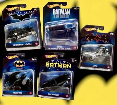 Hot Wheels Batman DC Universe Batmobile Tumbler Diecast Cars Vehicles - Mattel • $19.49