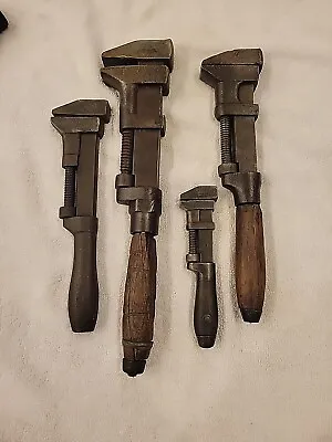 Lot Of 4 Vintage Monkey Wrenches • $75