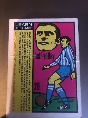 Anglo Confectionery World Cup 1970 Card #20 Keith Weller Check Photos Millwall • £1.49