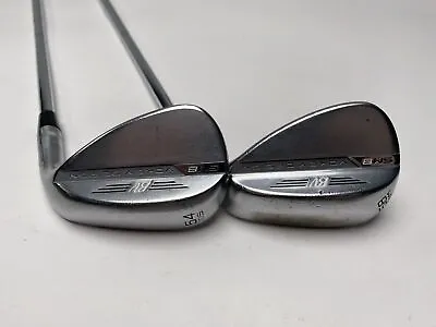 Titleist Vokey SM8 Tour Chrome Wedge Set 54* 10 | 58* 8 Wedge Steel Mens RH • $136.79