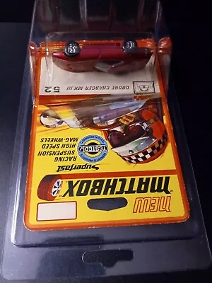 Matchbox Superfast #52 Dodge Charger MK111 In Blister Pack • $145