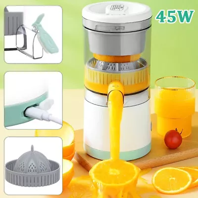 Electric Citrus Juicer Press Wireless Fruit Extractor Orange Lemon Squeezer USB • $29.89