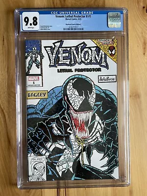 Venom Lethal Protector II #1 Shattered Variant CGC 9.8 White • $135