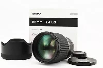 Sigma 85mm F/1.4 DG HSM Art CANON Lens W/ Hood From Japan [Read In Box] S1652 • £532.51