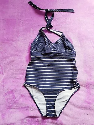 £5.50 • Buy JoJo Maman Bebe Maternity Size M Swimming Costume 1-piece Swimwear - Blue