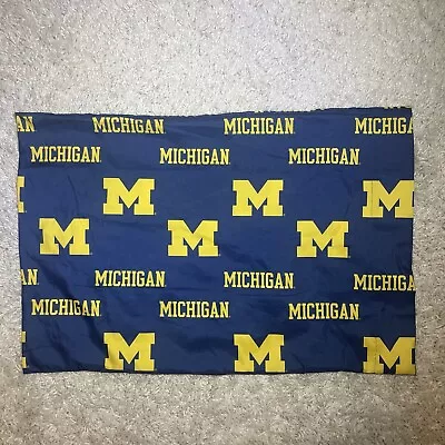 College Covers Everything Comfy Michigan Wolverines Single Pillowcase Standard • $14.95