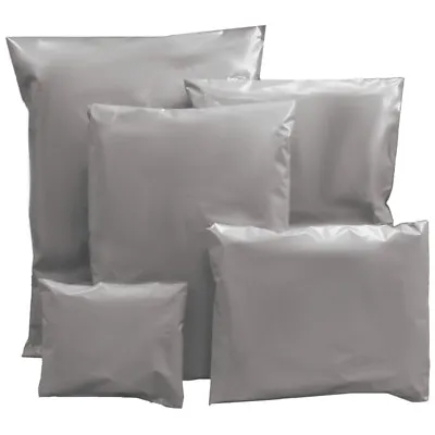 STRONG MAILING MIXED BAGS PLASTIC POSTAL MAIL POSTAGE BAGS 50 100 500 1000 Grey • £269.50