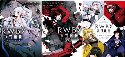 RWBY Hyosetsu Teikoku  Ice Queendom The Comic 1-3 Japanese Manga Comics Book Set • £37.80