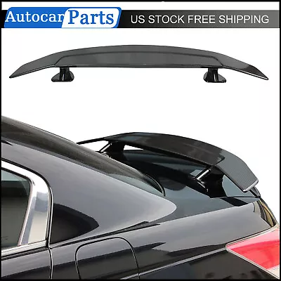 Universal 46'' Rear Trunk Spoiler Wing GT-Style Sedan Coupe Carbon Fiber Style • $44.99