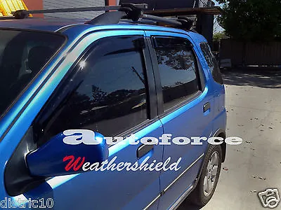 Hic Weather Shields For Suzuki Ignis 2001-2005 Weathershields Door Visor Guard • $76