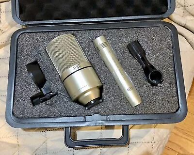 NEW MXL 990/991 Large And Small Condenser Microphones Holders And Case • $125