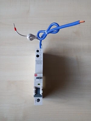WYLEX NHXSBS1B06 6A Type B RCBO 230V 30mA Type A (AC And Pulsating DC Sensitive) • £15