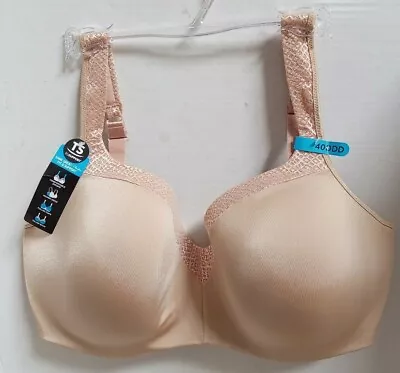 NWT Bali One Smooth U Balconette Underwire Bra DF4823 Nude Size 40DDD • $23.98